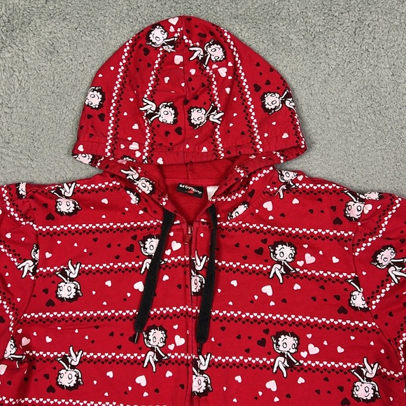 Y2K Betty Boop Zip Up Hoodie - Picture 2 of 5